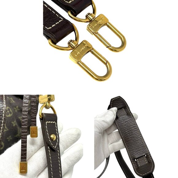 LOUIS VUITTON Vintage Monogram Mini Lin Buzasu Anjoul 2way Crossbody [106437] - Picture 13 of 14